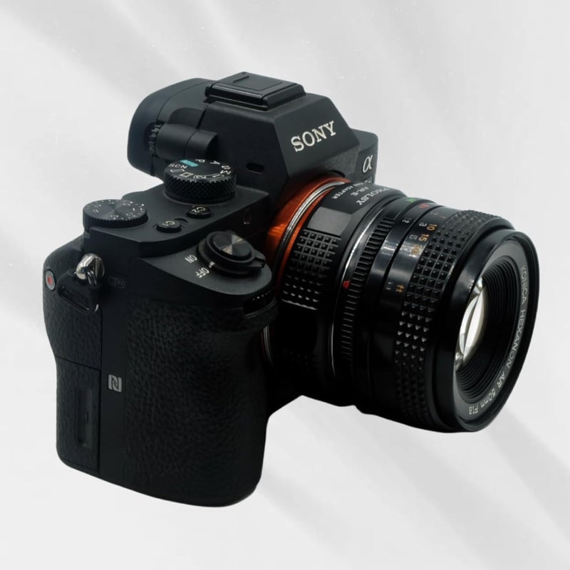 PHOLSY Lens Mount Adapter Compatible with Konica AR Lens to E Mount Camera Body Compatible with Sony a1 a9ii a7S iii/ii a7R v/iv/iii/ii a7C a7 iv/iii/ii a6600 a6500 a6400 a6300 a6000 ZV-E10 NEX etc. - Image 2